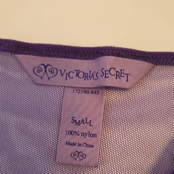 Victoria's Secret Violet Lace Chemise